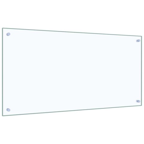 PRZÓD KUCHENNY 2 PCS PRZEZROCZYSTY 100X50CM SZKŁO HARTOWANE