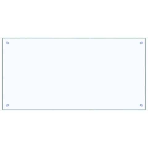 PRZÓD KUCHENNY 2 PCS PRZEZROCZYSTY 100X50CM SZKŁO HARTOWANE