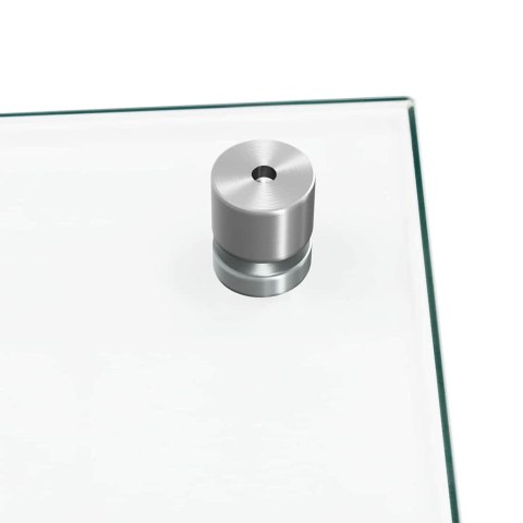 PRZÓD KUCHENNY 2 PCS PRZEZROCZYSTY 100X50CM SZKŁO HARTOWANE