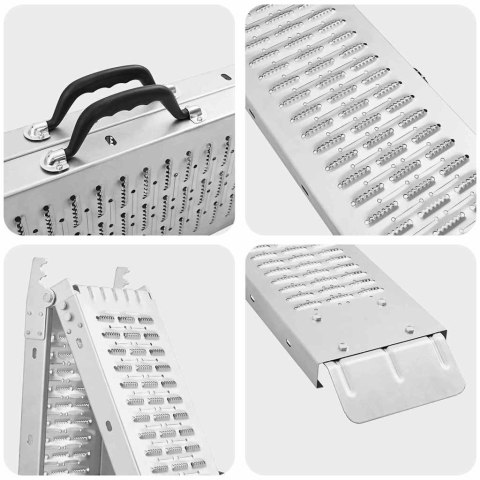 RAMPA ZAŁADUNKOWA SREBRNY 185X22,5X4,5CM