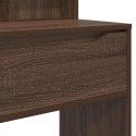 VidaXL Toaletki do sypialni z szufladą Brązowy dąb 80 x 39,6 x 135 cm