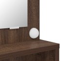 VidaXL Toaletki do sypialni z szufladą Brązowy dąb 80 x 39,6 x 135 cm