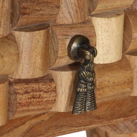 BIURKO 110X50X76CM LITE DREWNO AKACJOWE