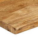 BLAT STOŁU 60X40X2,5CM NATURALNA KRAWĘDŹ LITE DREWNO MANGO