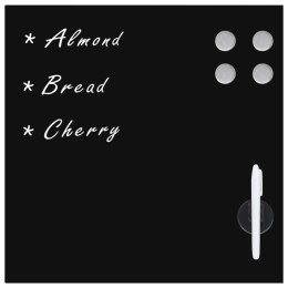 ŚCIENNA TABLICA MAGNETYCZNA SZKLANA 40X40CM