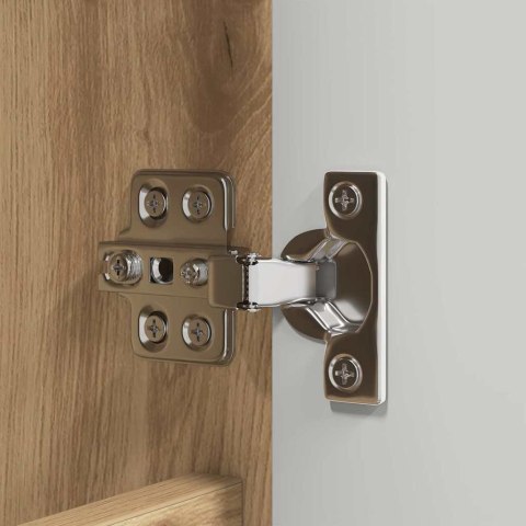 ZESTAW MEBLI ŁAZIENKOWYCH Z SZUFLADĄ 3 PCS DĄB RZEMIEŚLNICZY