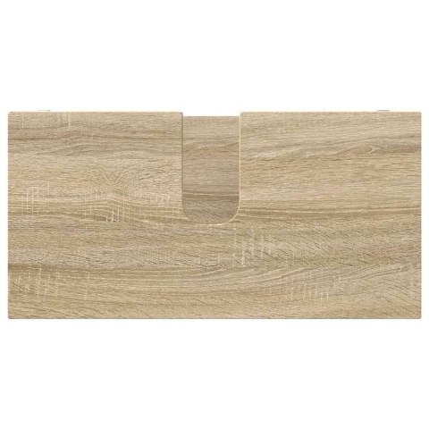 ZESTAW MEBLI ŁAZIENKOWYCH Z SZUFLADĄ Z PÓŁKĄ 4 PCS DĄB SONOMA