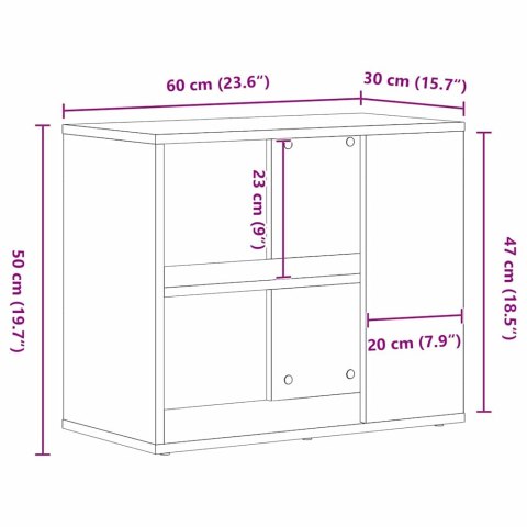 BUFET CZARNY 60X30X50CM