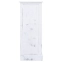 KOMODA BIAŁA 60X30X75CM DREWNIANA