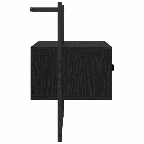 SZAFKA NOCNA CZARNY DĄB 35X30X51CM