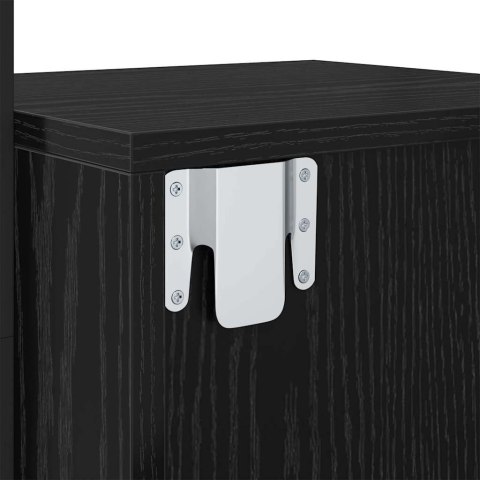 SZAFKA NOCNA CZARNY DĄB 35X30X51CM