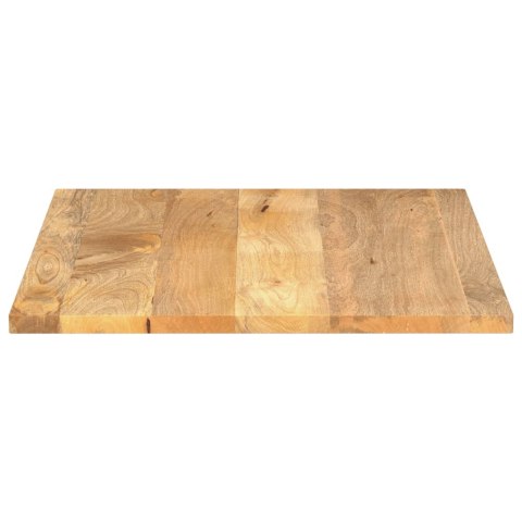 BLAT STOŁU 90X80X3,8CM PROSTOKĄTNY LITE DREWNO MANGO