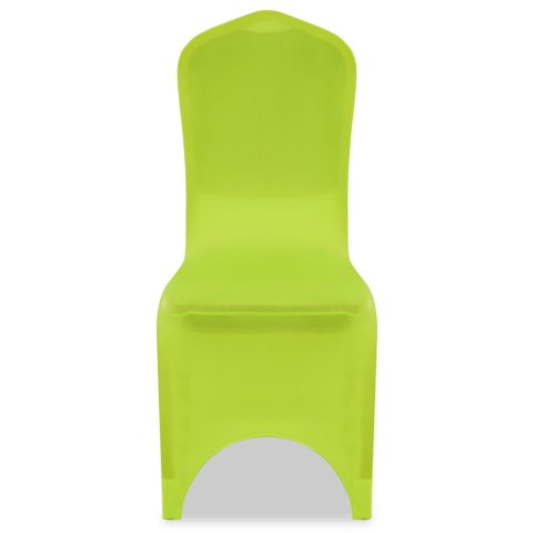 ELASTYCZNE POKROWCE NA KRZESŁO ZIELONE 4 SZT.