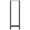 VidaXL Nogi do stołu barowego Antracyt 2 szt. 50x(110-111) cm Stal