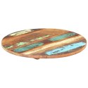 OKRĄGŁY BLAT STOŁU 40CM 25-27MM LITE DREWNO Z ODZYSKU