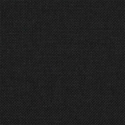 VidaXL Ramka łóżka z tapicerowanym wezgłowiem Czarny 100 x 200 cm