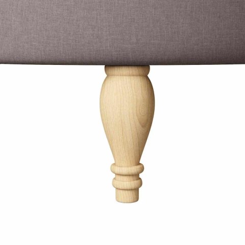 FOTEL TYPU SLIPPER CIEMNOSZARY 56,5X70X110CM TKANINA