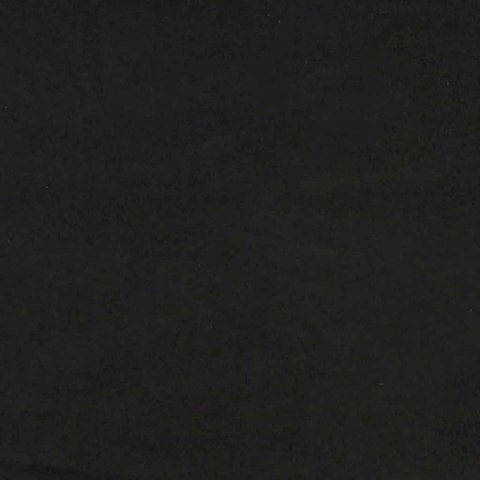 VidaXL Fotel typu slipper Czarny 56,5 x 70 x 110 cm Aksamit