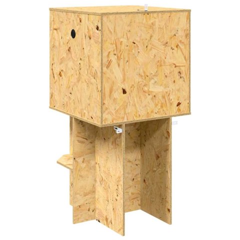 TERRARIUM BRĄZOWY 50X50X100CM OSB