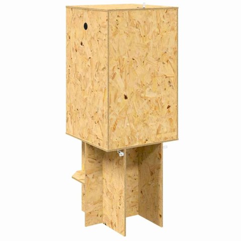 TERRARIUM BRĄZOWY 50X50X130CM OSB