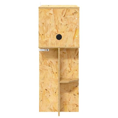 TERRARIUM BRĄZOWY 60X30X80CM OSB