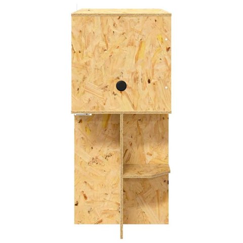 TERRARIUM BRĄZOWY 80X40X90CM OSB