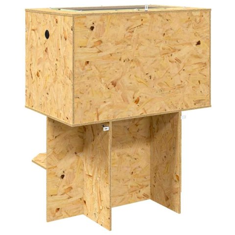 TERRARIUM BRĄZOWY 80X50X100CM OSB