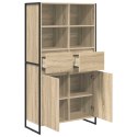BUFET 2 SZT. SONOMA 81X36X150.5CM