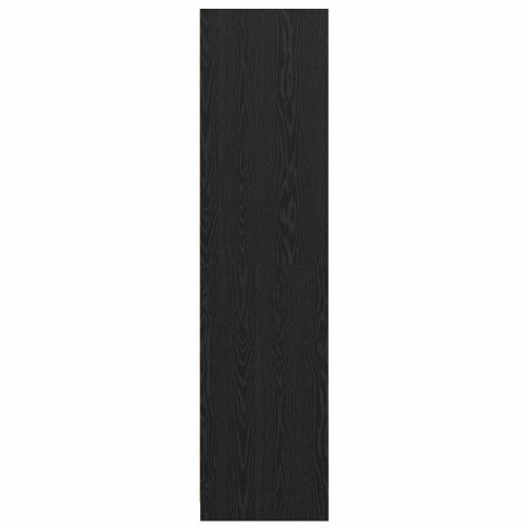 GARDEROBA CZARNY DĄB 80X50X200CM