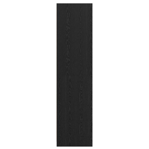 VidaXL Garderoba Czarny dąb 50 x 50 x 200 cm Materiał drewnopochodny