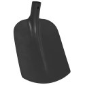 GŁOWICA ŁOPATY CZARNA 4 SZTUKI 34,5X24CM STAL MALOWANA PROSZKOWO