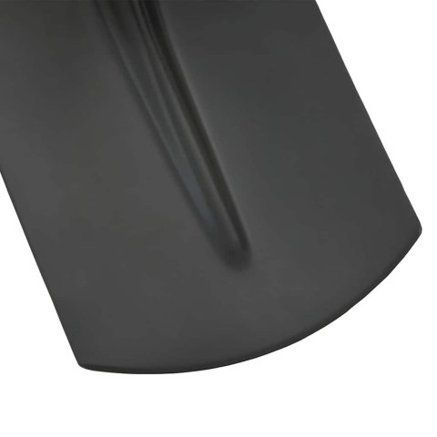 GŁOWICA ŁOPATY CZARNA 4 SZTUKI 34,5X24CM STAL MALOWANA PROSZKOWO