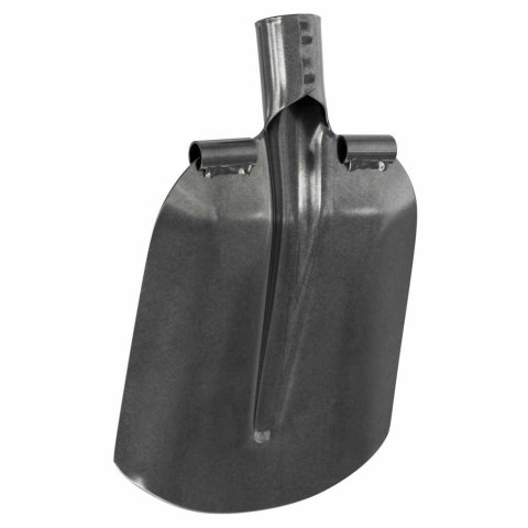 GŁOWICA ŁOPATY SREBRNA 4 SZTUKI 33X21CM STAL MALOWANA PROSZKOWO