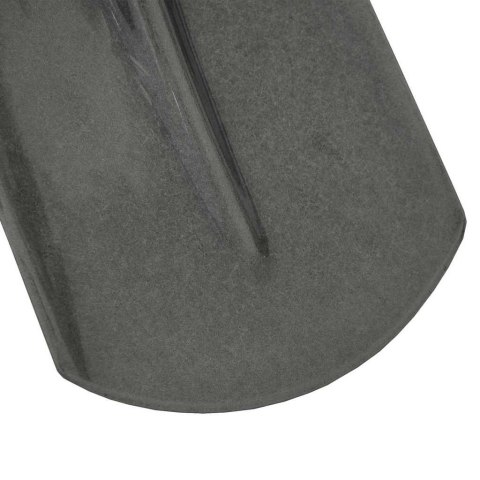 GŁOWICA ŁOPATY SREBRNA 4 SZTUKI 33X21CM STAL MALOWANA PROSZKOWO
