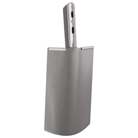 GŁOWICA ŁOPATY SREBRNYA 43X17CM STAL MALOWANA PROSZKOWO