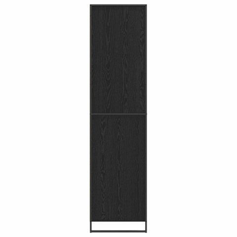 SZAFA 2 PCS CZARNY DĄB 50X50X200CM