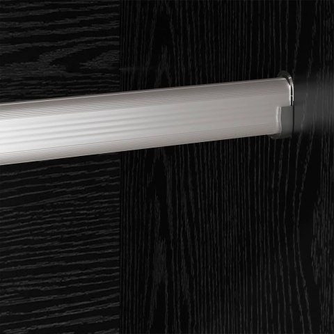 SZAFA 2 PCS CZARNY DĄB 50X50X200CM