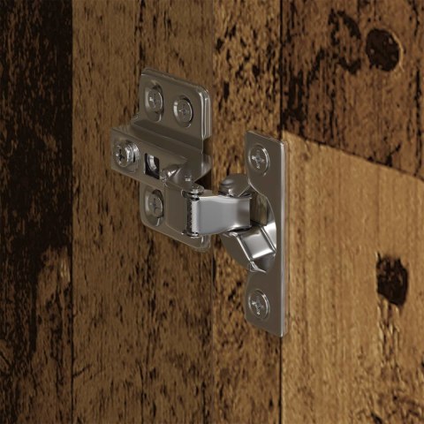 SZAFA Z PRZECHOWYWANIEM 2 PCS STARE DREWNO 50X50X200CM