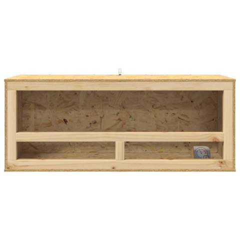 TERRARIUM BRĄZOWY 100X40X40CM OSB