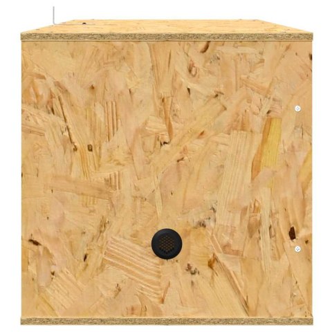 TERRARIUM BRĄZOWY 100X40X40CM OSB