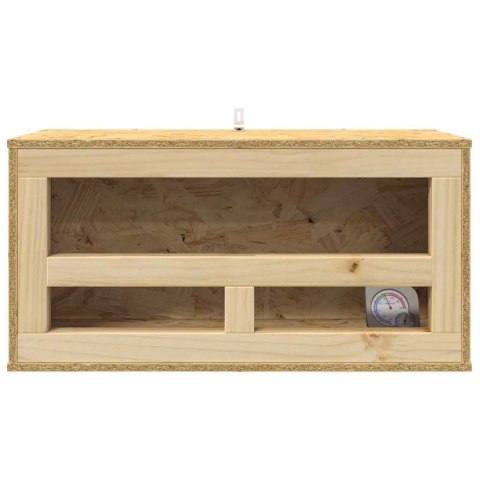 TERRARIUM BRĄZOWY 60X30X30CM OSB