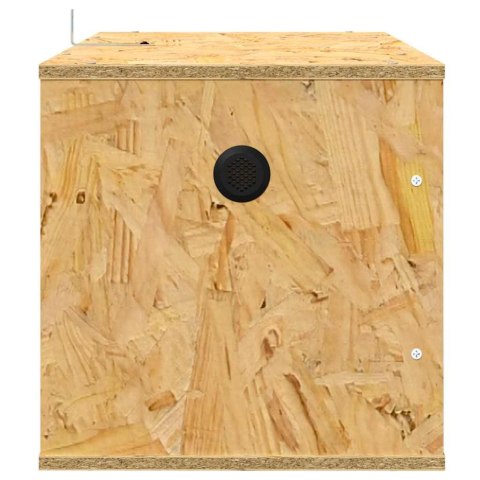 TERRARIUM BRĄZOWY 60X30X30CM OSB