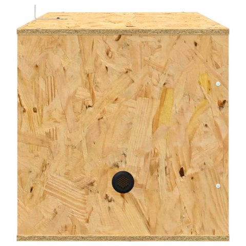 TERRARIUM BRĄZOWY 80X40X40CM OSB