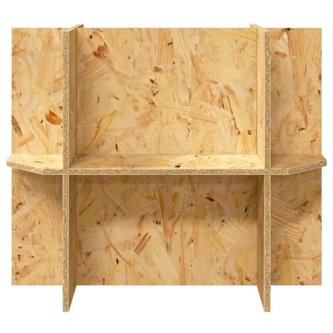 PODSTAWA TERRARIUM Z PÓŁKĄ BRĄZOWY 60X30X50CM OSB