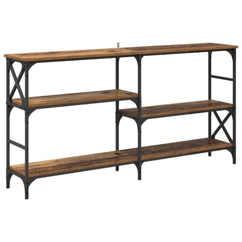 KONSOLA STARE DREWNO 150X29X76.5CM