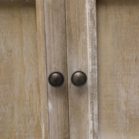 KOMODA BIAŁA 50X30X80CM DREWNIANA