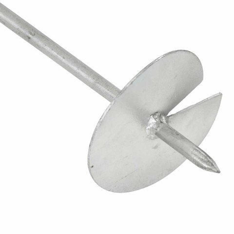 KOTWY GRUNTOWE 10 SZT. 10X60CM GALWANIZOWANY METAL