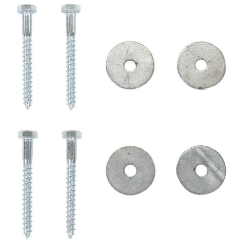 KOTWY GRUNTOWE 10 SZT. 10X60CM GALWANIZOWANY METAL