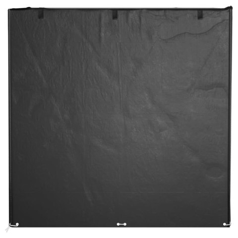 POKROWCE NA HUŚTAWKI OGRODOWE 2 SZT. 12 OCZEK 220X177X220CM