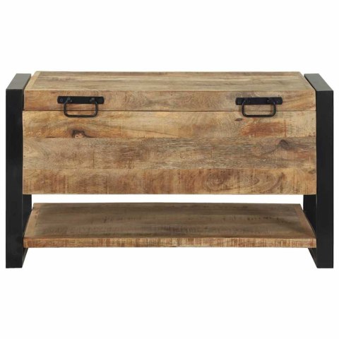 PUDEŁKO DO PRZECHOWYWANIA BRĄZOWY LITE DREWNO MANGO